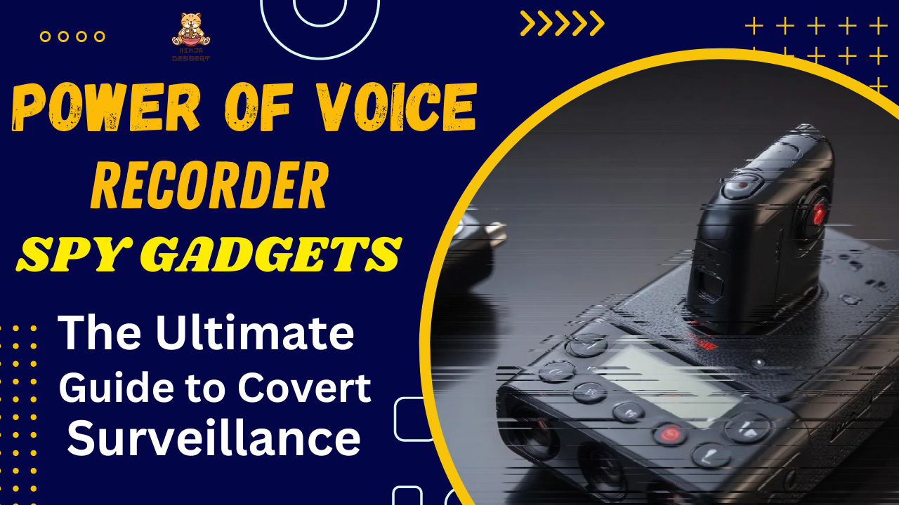 Unveiling the Power of Voice Recorder Spy Gadgets: The Ultimate Guide to Covert Surveillance